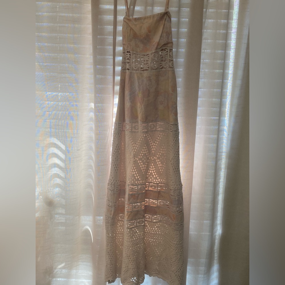 Free People, xs, beachy maxi dress